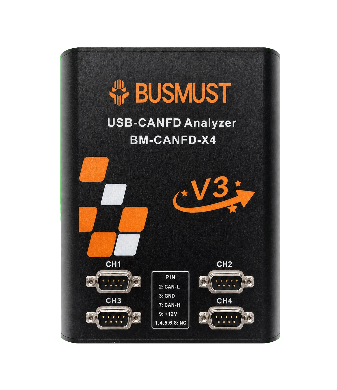 第三代 BM-CANFD-X4 四通道分析仪